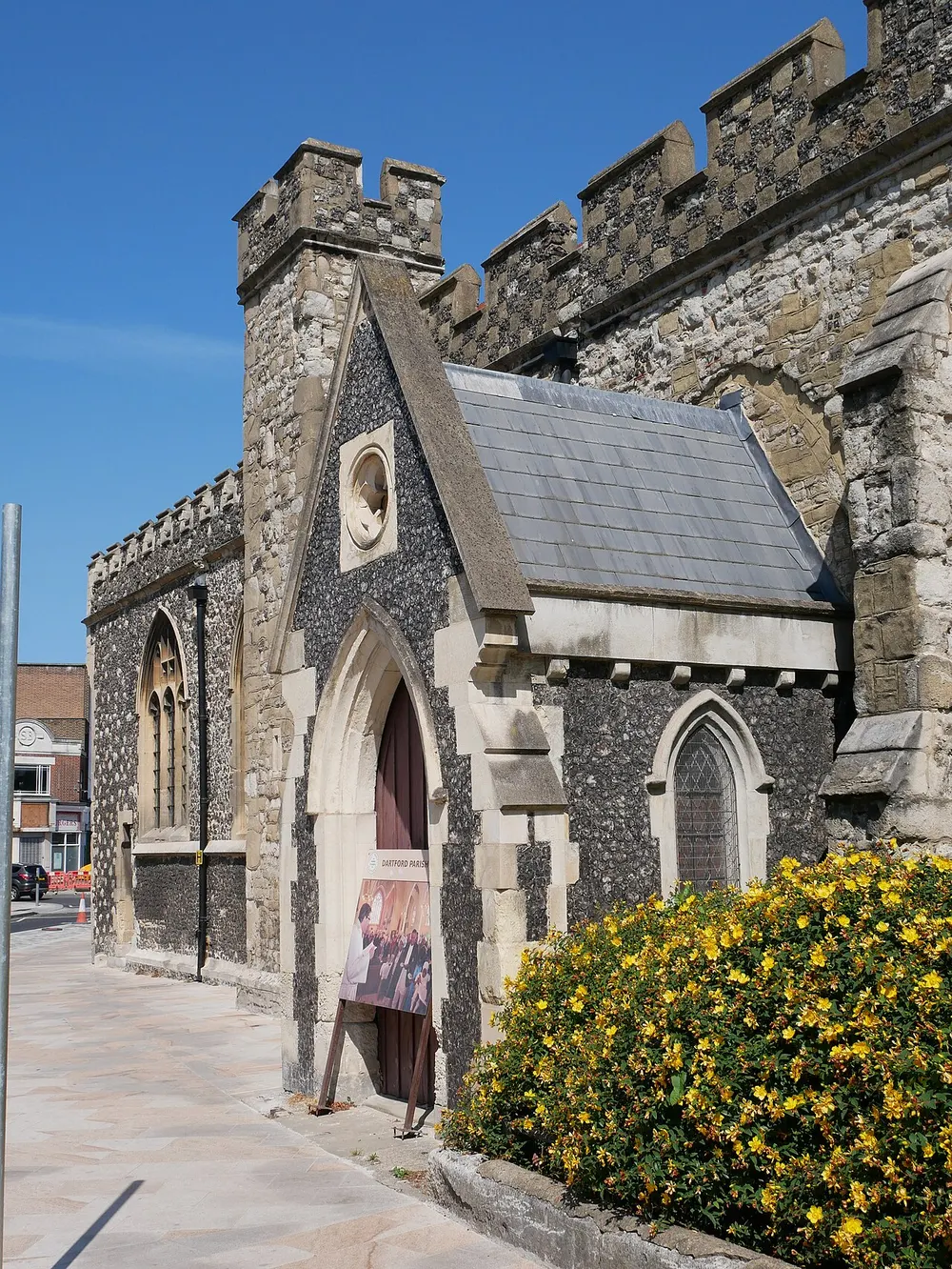 Holy Trinity Church, Dartford, the local landmark of DA1