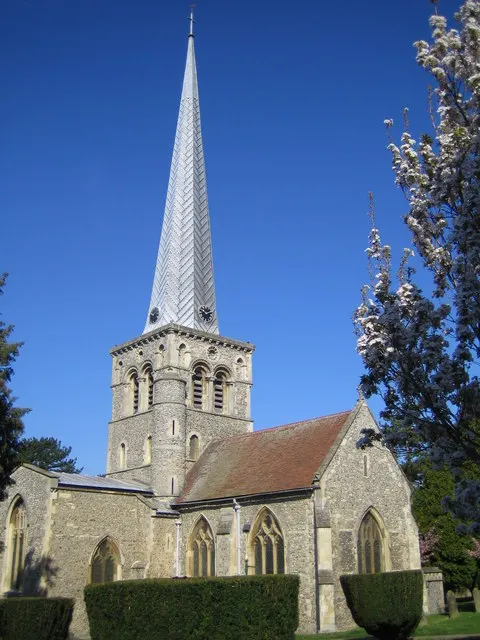 St Mary's Church, Hemel Hempstead, the local landmark of HP1