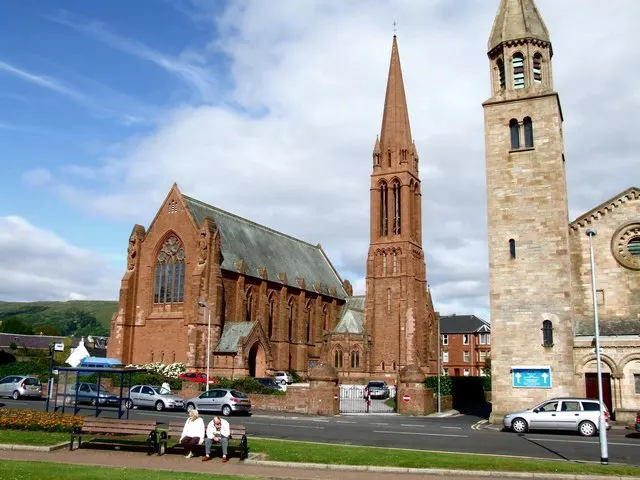 Clark Memorial Church, the local landmark of KA30
