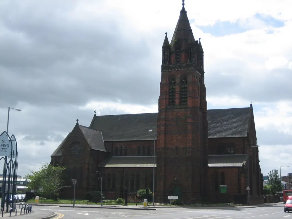 St John's Church, Middlesbrough, the local landmark of TS4