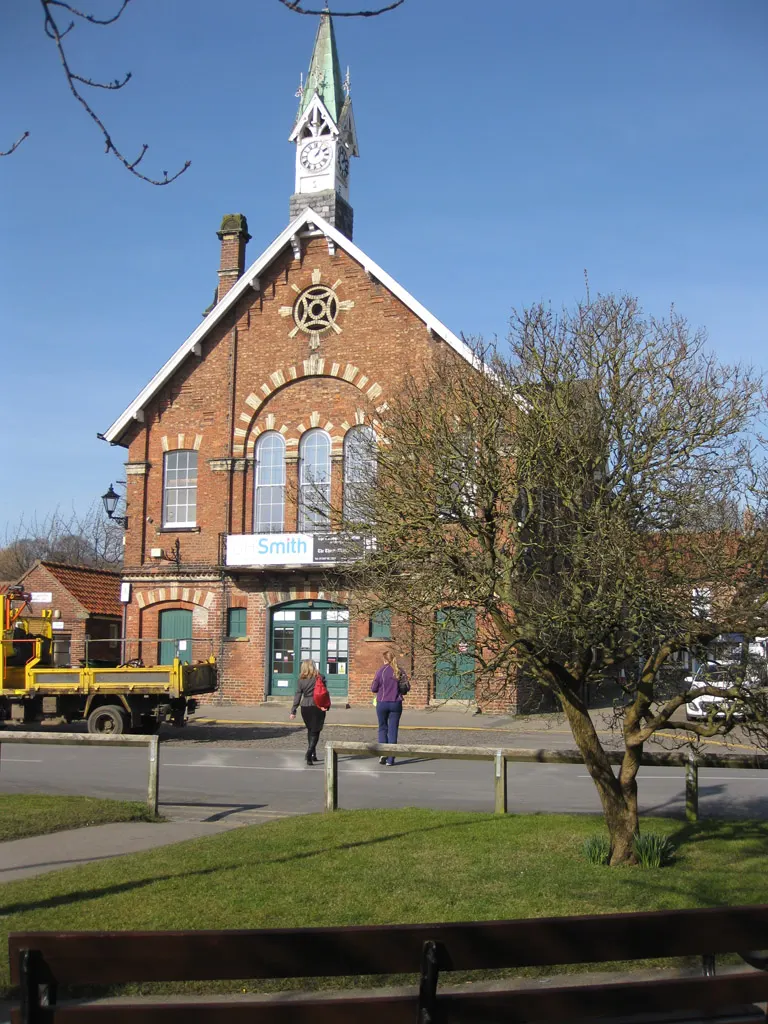 Easingwold Town Hall, the local landmark of YO61